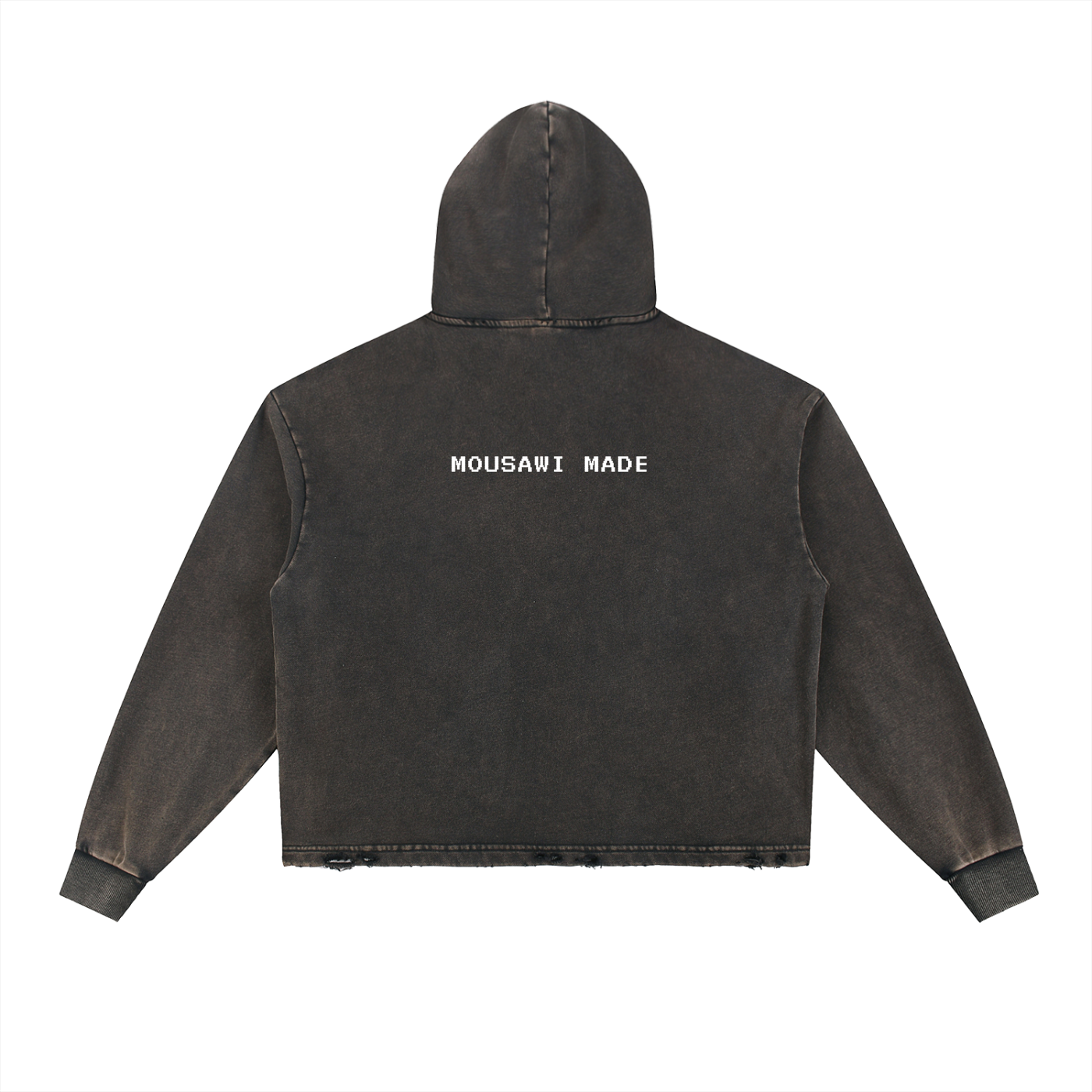 Washed Black Hoodie