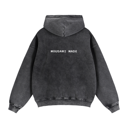 Black Zip Hoodie