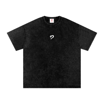 Washed Black Oversized Tee
