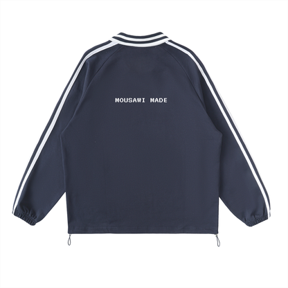 Royal Blue Contrast Pullover