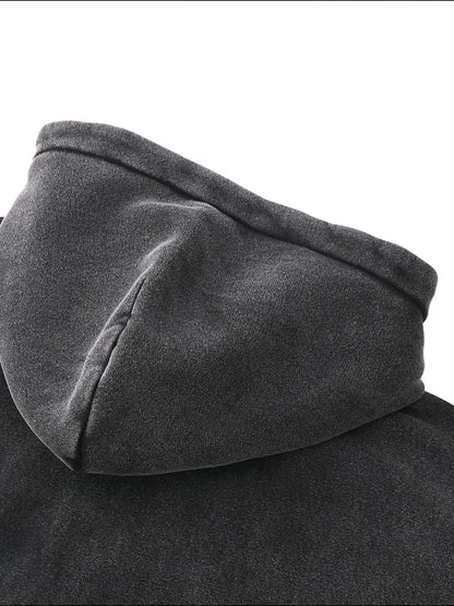 Black Zip Hoodie