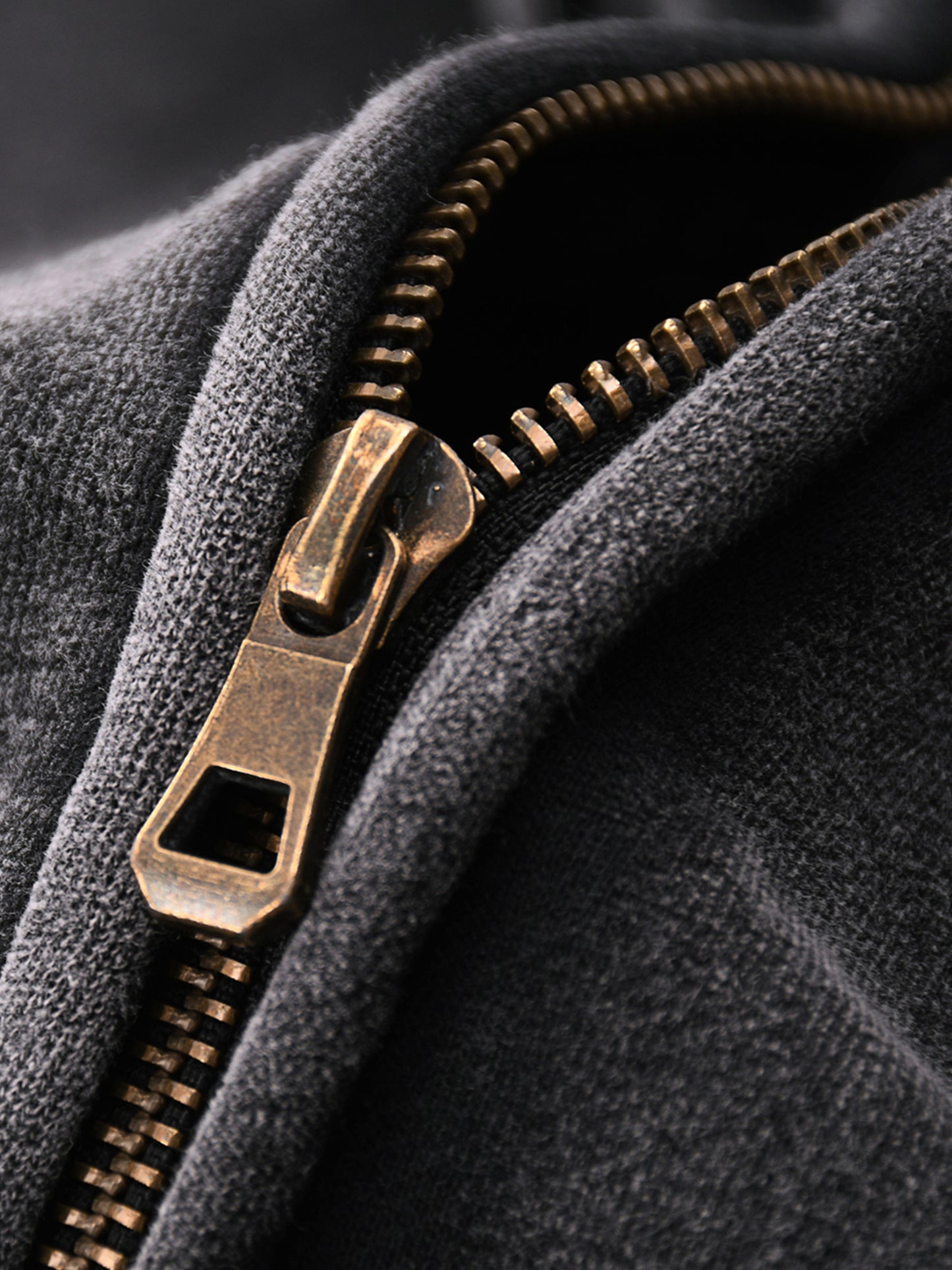 Black Zip Hoodie