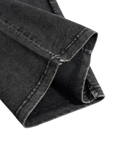 Washed Black Drawstring Pants